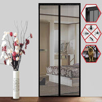 Thumbnail for Magnetic Mesh Door Screen Anti-Insect And Bug Proof