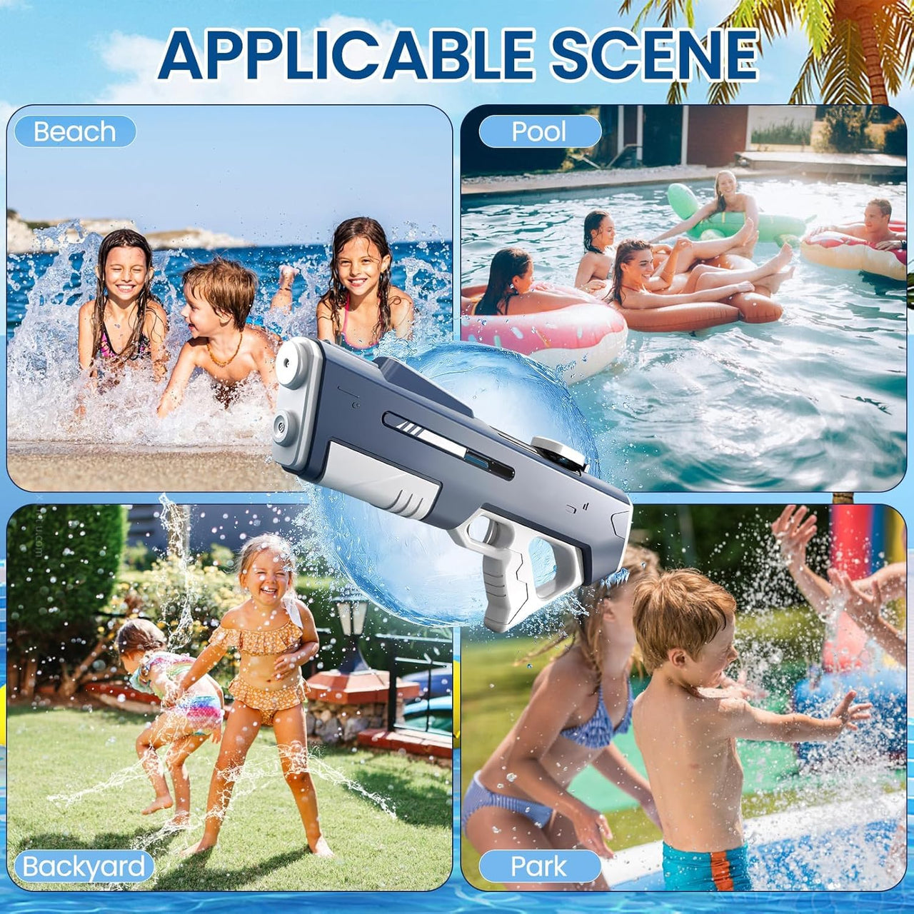 Large Capacity Battery Powered Electric Water Gun