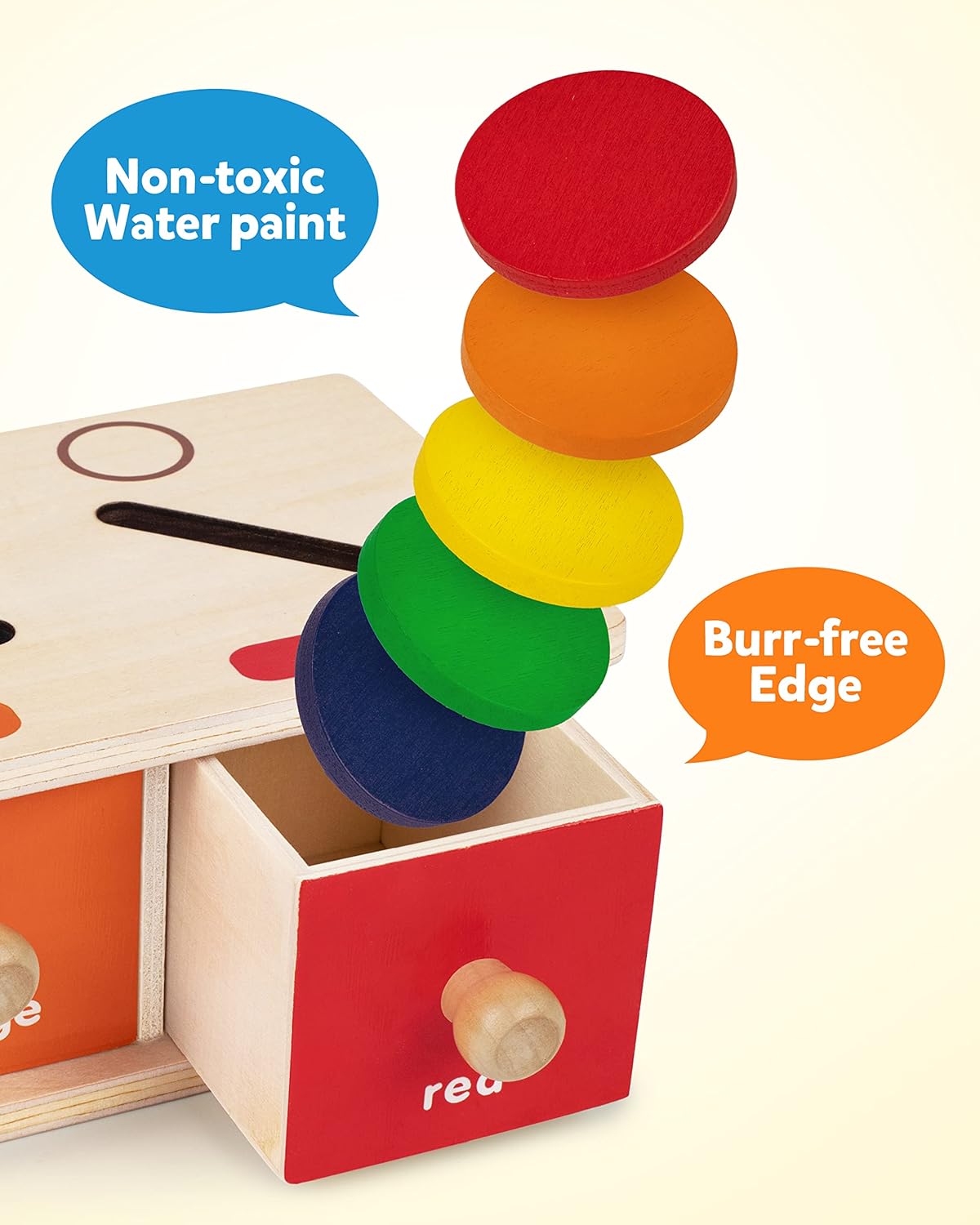 Color Shape Wooden Toys