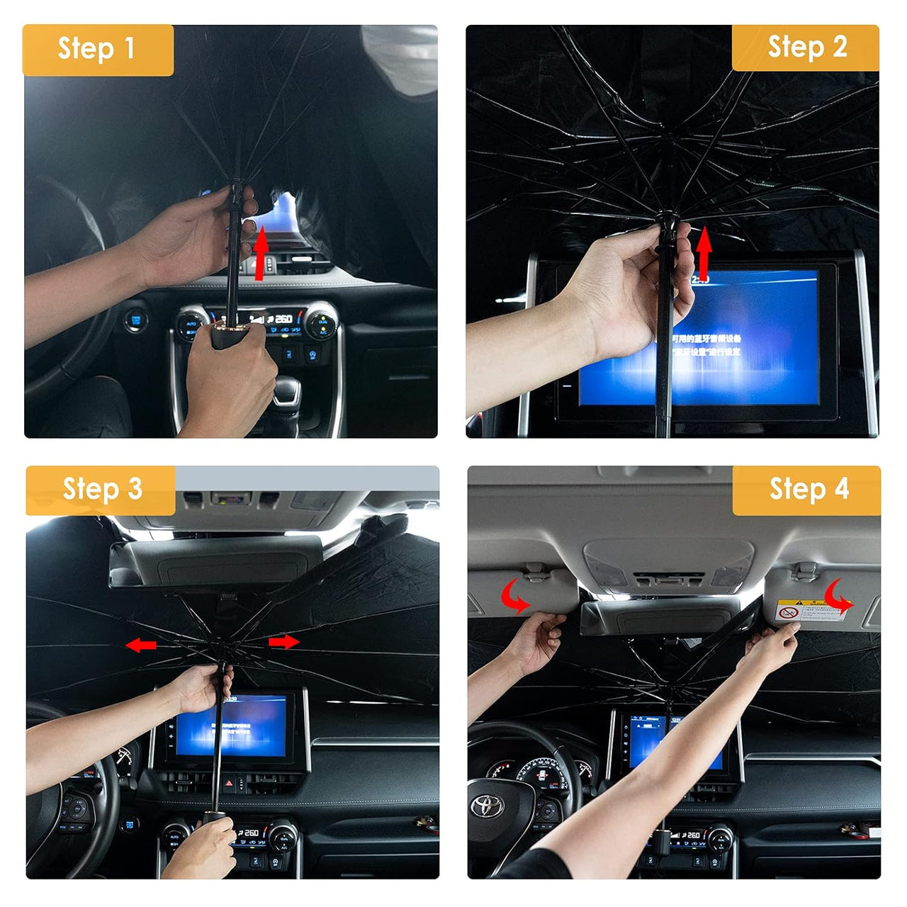 Universal Car Umbrella Sun Shade Cover