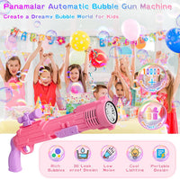 Thumbnail for 10 Holes Automatic Crazy Bubble Gun Toy for kids