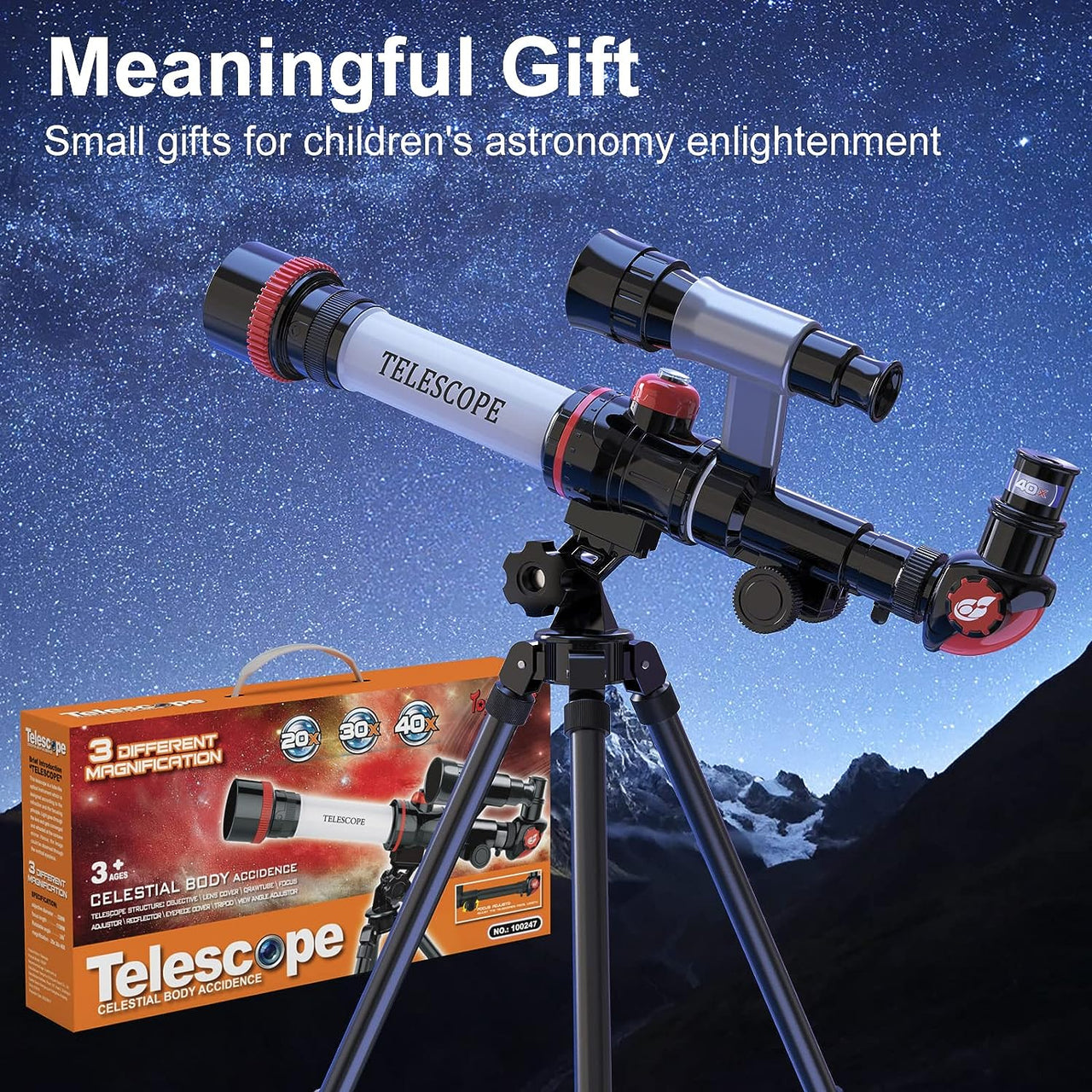 Science Discovery High Magnification Telescope