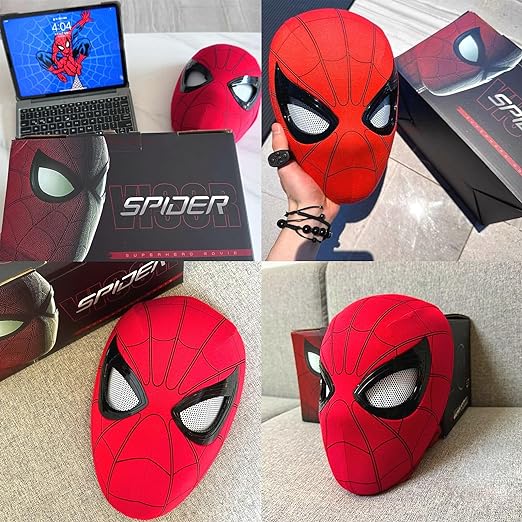 Remote Control Spider-man Blink Eye Mask