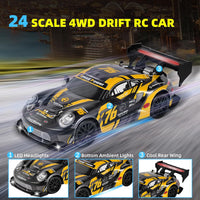 Thumbnail for 1.24 Scale High-Speed 4WD RC Drift Car 20KMH