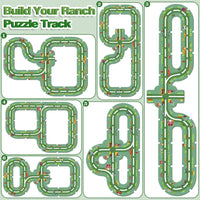 Thumbnail for Big Size 47 Pcs DIY Assembling Puzzle Car Track
