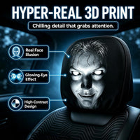 Thumbnail for Ghost Face Headrest Covers for Cars