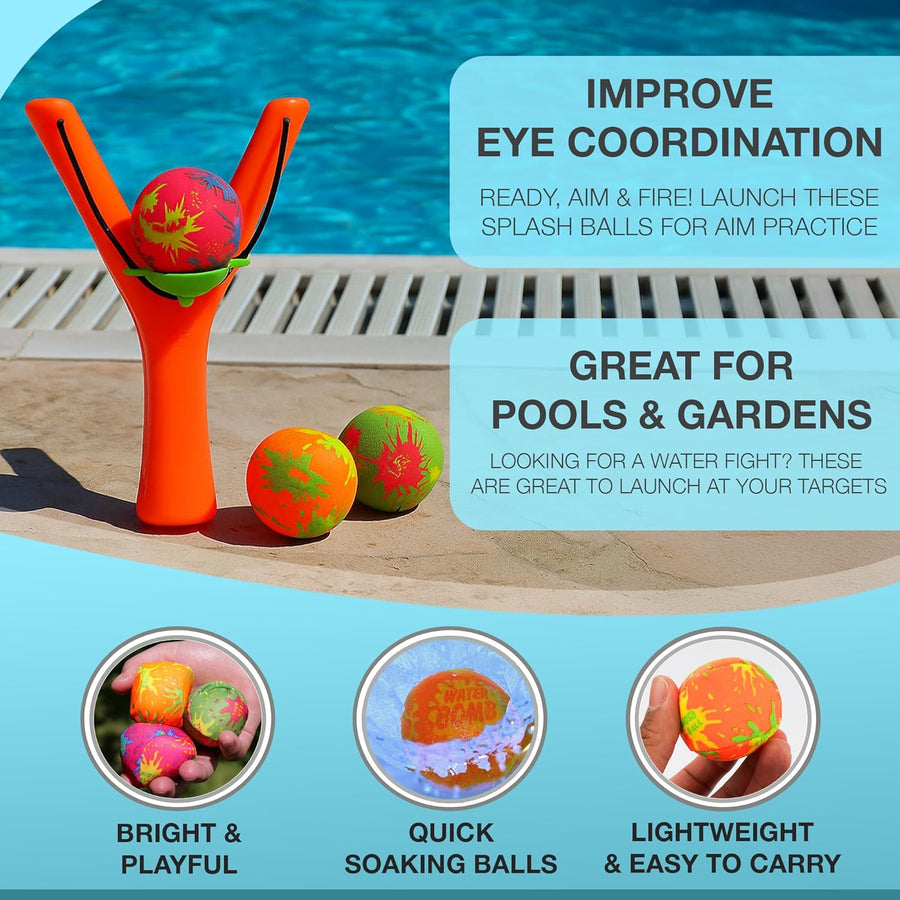 1 Pcs Water splash Ball Slingshot