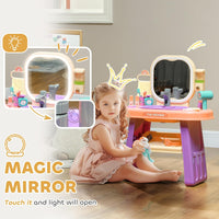 Thumbnail for Dressing Table With Mirror Light And Music