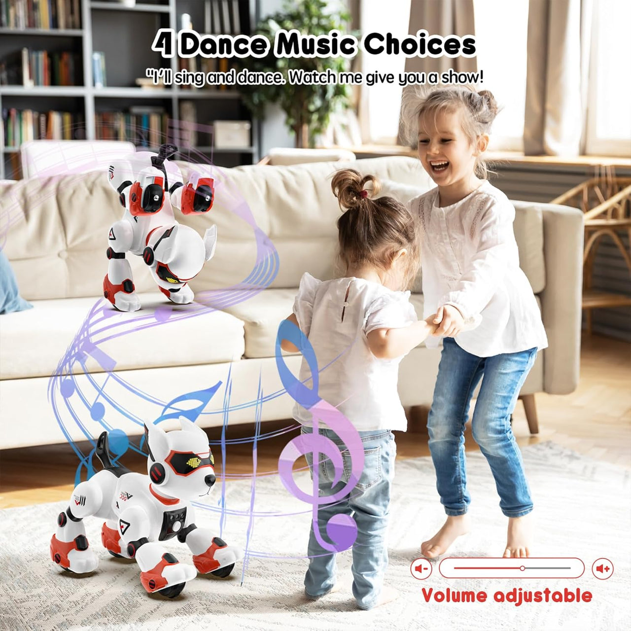 Ai Remote Control Robot Dog with Voice Controller