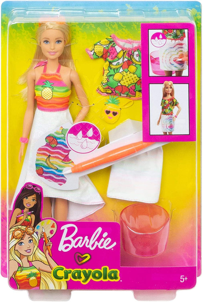 Barbie-Crayola Rainbow Fruit Surprise Doll