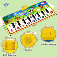 Thumbnail for 8 Animal Sound Piano Mat With Water Resistant