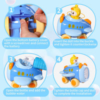 Thumbnail for Bubble Airplane Push And Play Machine