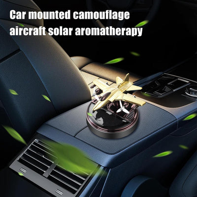 Aeroplane Car Air Freshener Solar Energy
