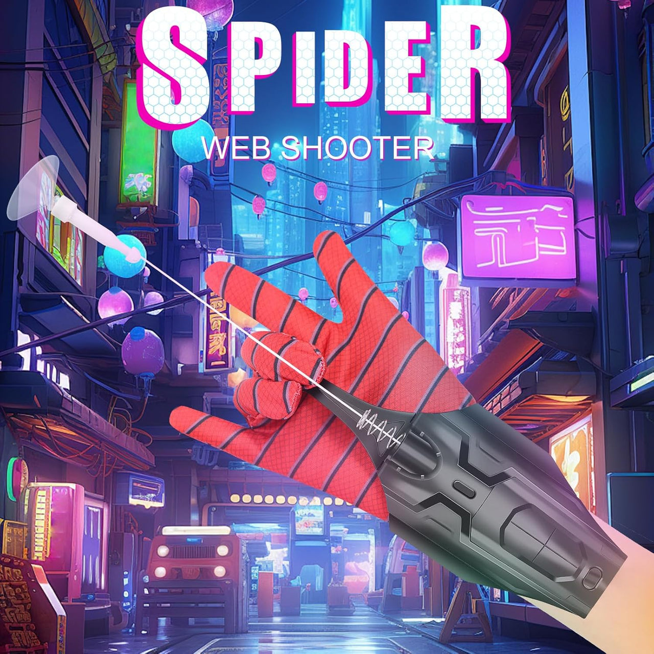 Spiderman String Web Shooter Glove