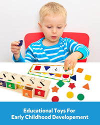 Thumbnail for Color Shape Wooden Toys