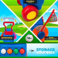Thumbnail for Indoor And Outdoor Golf Kit Play Set