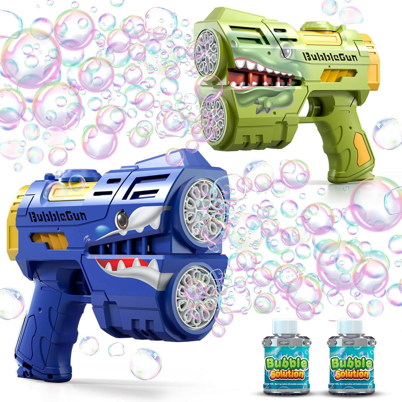 Automatic Dinosaur Bubble Machine 16 Holes