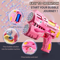 Thumbnail for Automatic Dinosaur Bubble Machine 16 Holes