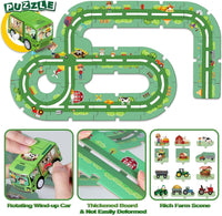 Thumbnail for Big Size 47 Pcs DIY Assembling Puzzle Car Track