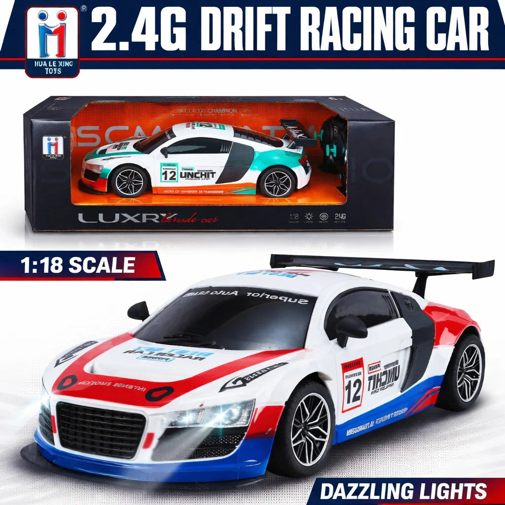 2.4G High Speed Remote Control Dazzling Light Racing Car