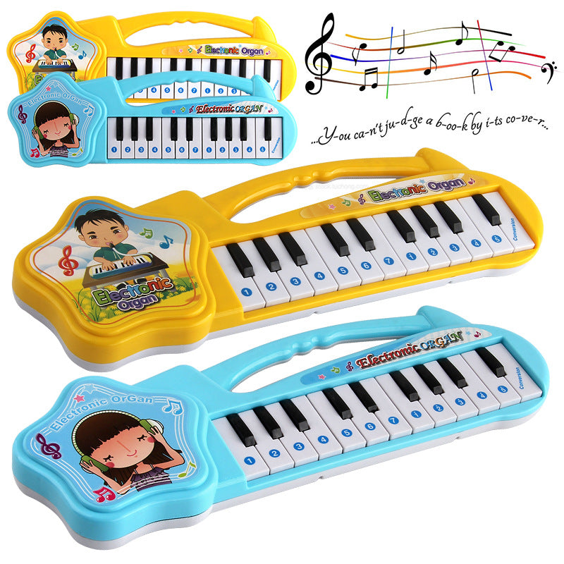 Infant Playing Educational Electronic Piano Children's