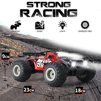 Thumbnail for High Speed Remote Control Off-Road Drift Car with Front And Roof LED Light