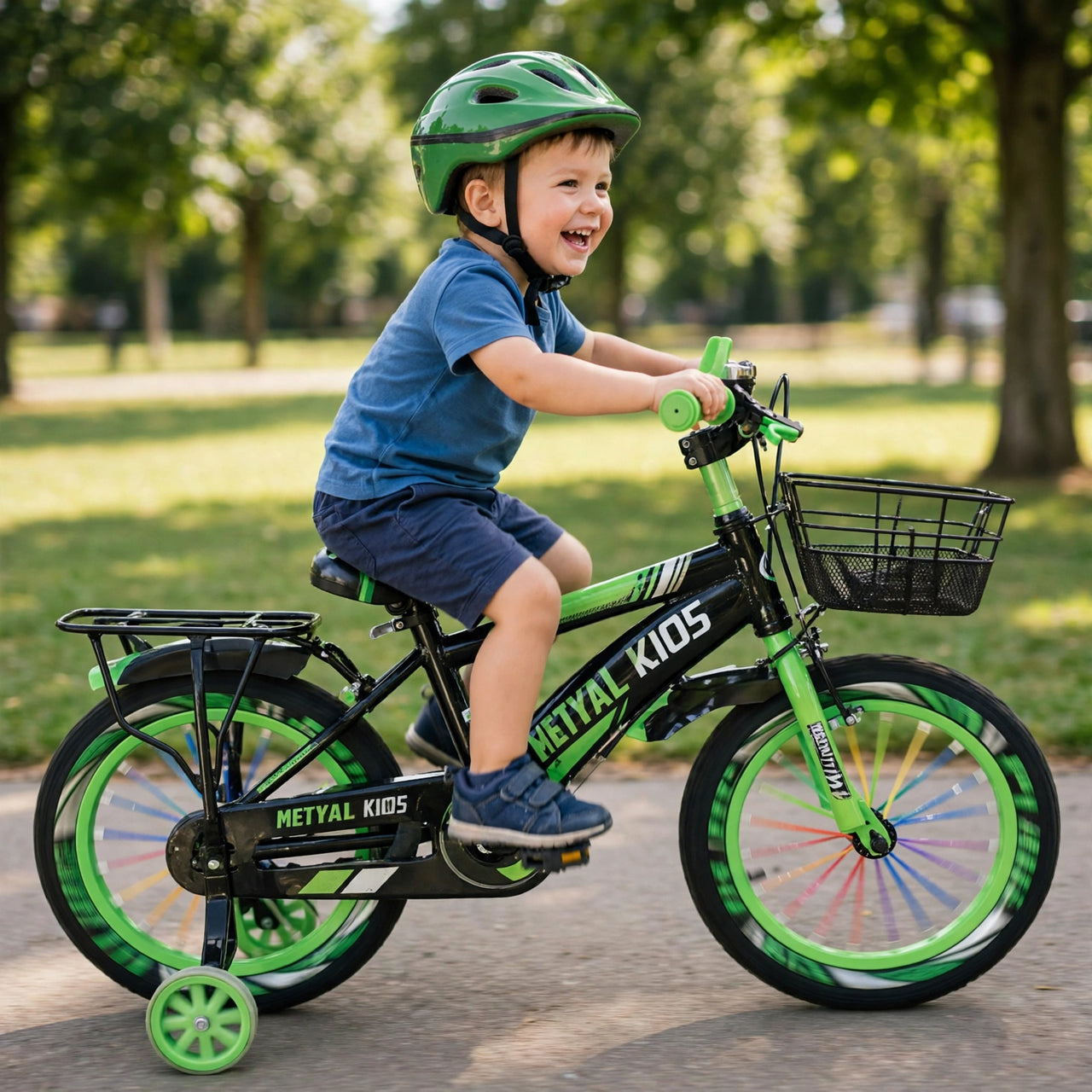 Boys 12-Inch Kids Bicycle - lifestyle