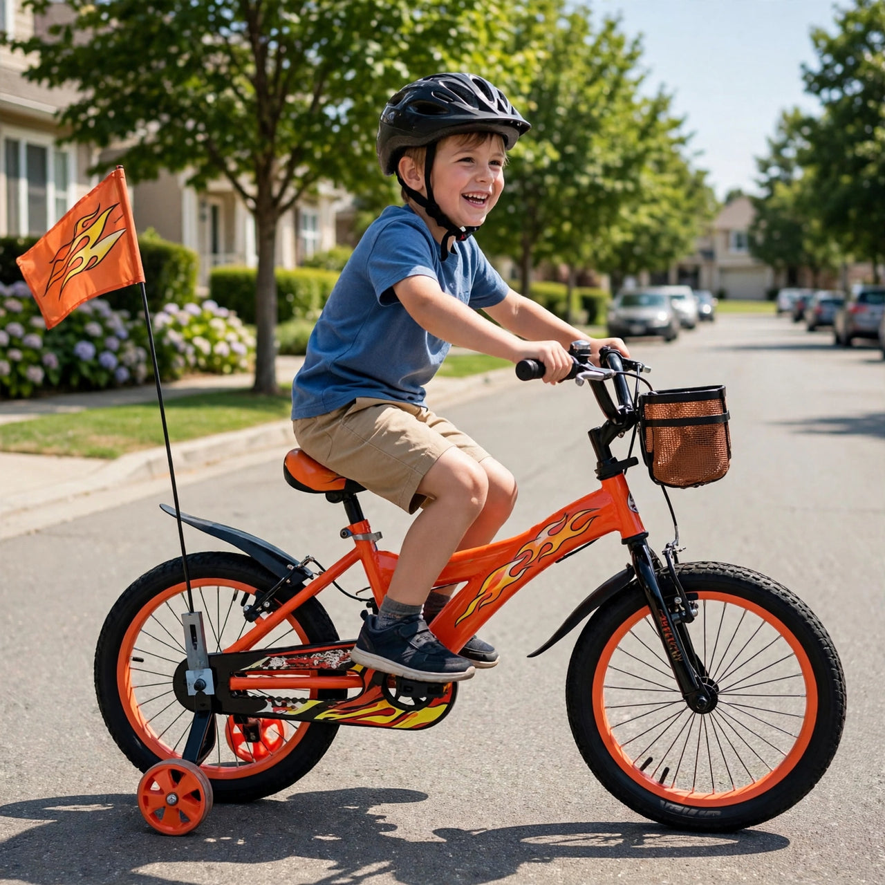 Boys 20-Inch Kids Bicycle (95% Assembled) - lifestyle