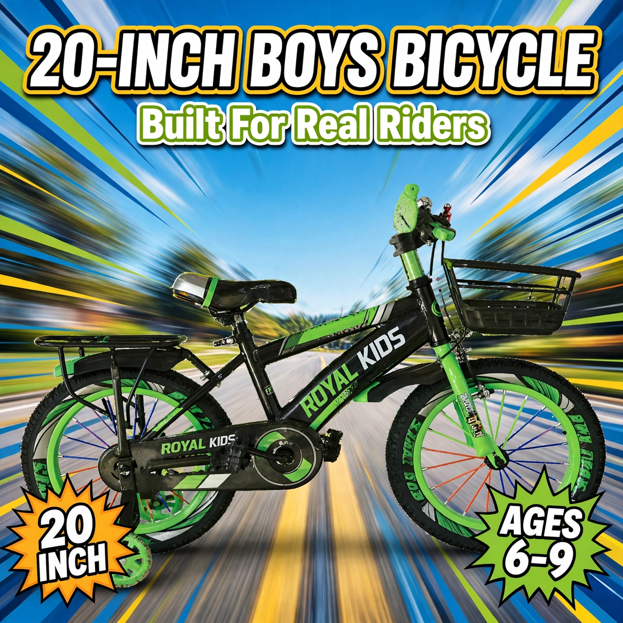 Boys 20-Inch Kids Bicycle - main product image