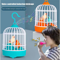 Thumbnail for Voice Controller Birds Cage With Light & Sound