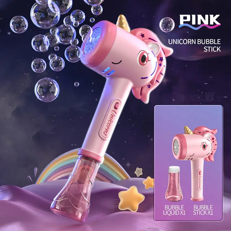 Automatic Unicorn Bubble Wand