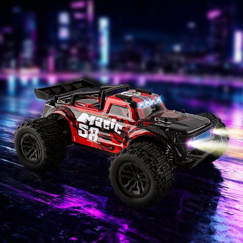 High Speed Remote Control Off-Road Drift Car with Front And Roof LED Light