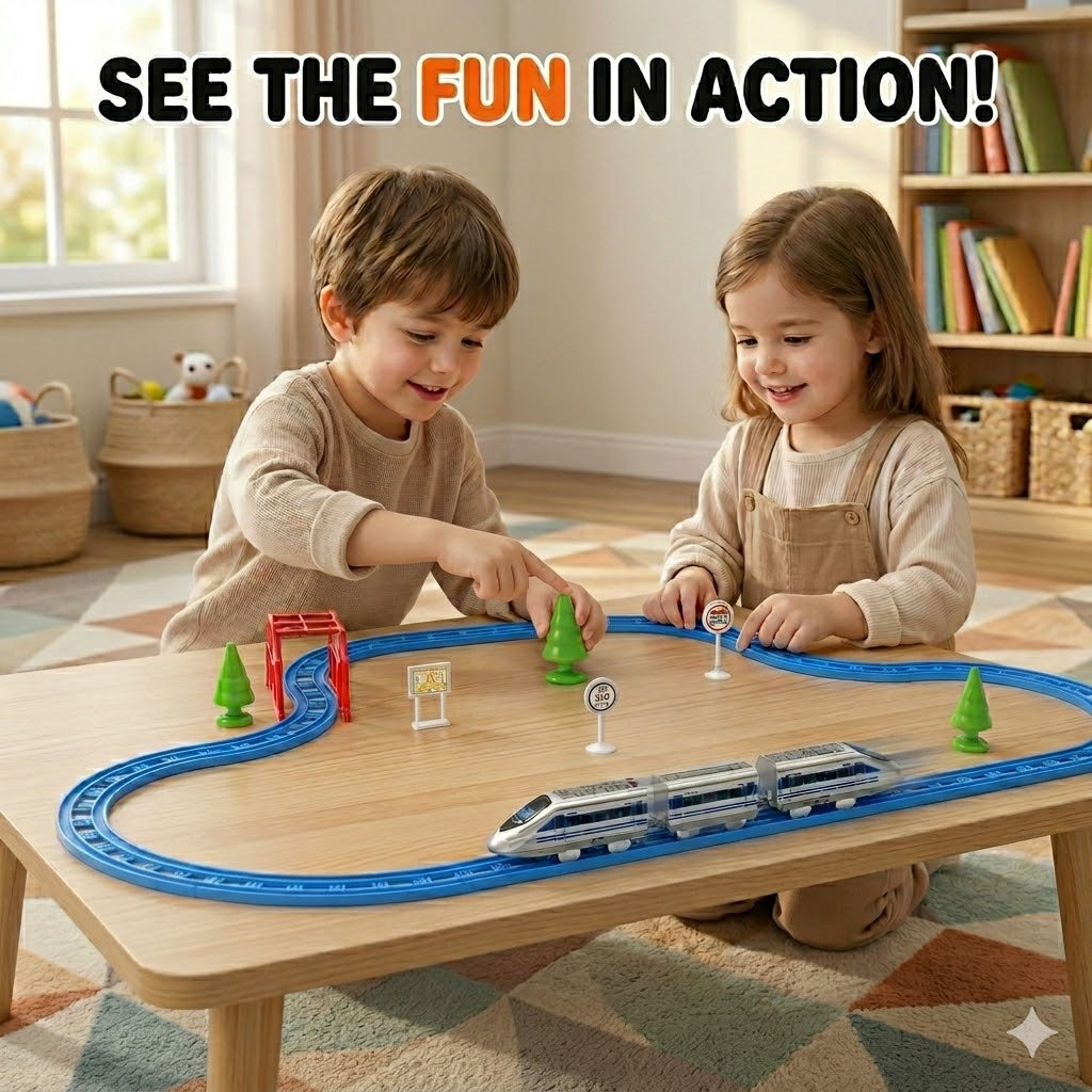 DIY Ultra High-Speed Electric Train Set