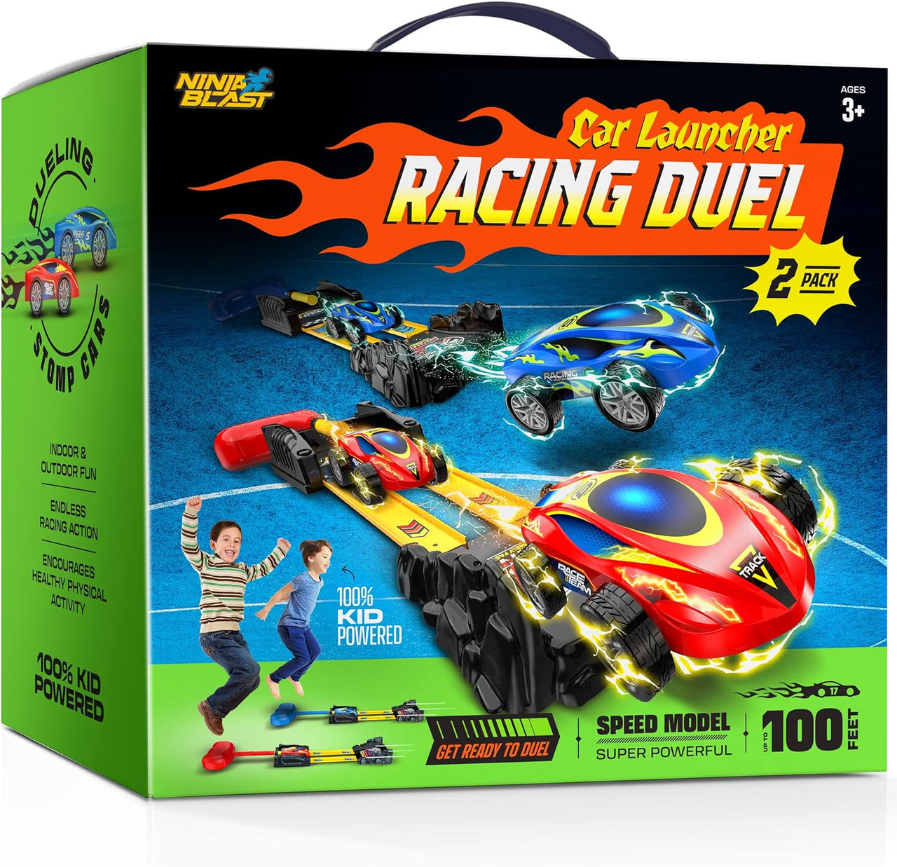 Car Launcher Racing Track Set Toy