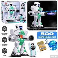 Thumbnail for Remote Control Robot With Smoke And Gel Ball Shooting