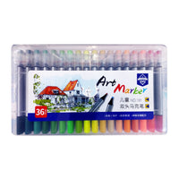 Thumbnail for Art Markers 36 Colors Double-Sided