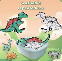 Thumbnail for 3D DIY Washable Inflatable Painting Dinosaur with Color