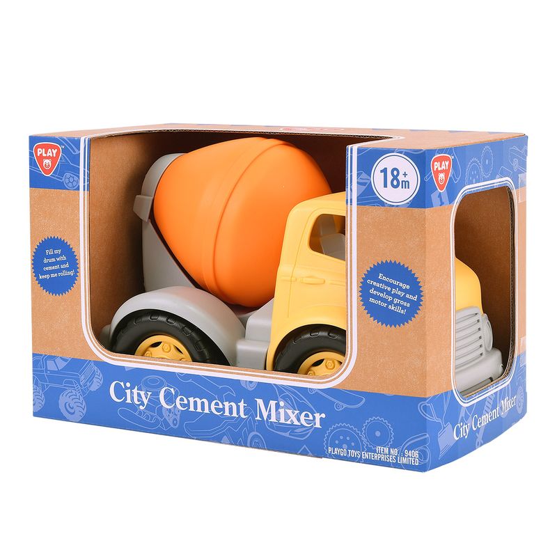 PlayGo Baby City Cement Mixer Toy Play Set for Toddlers