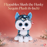 Thumbnail for Ty Flippables Slush the Husky Sequin Plush (6-Inch)