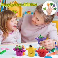 Thumbnail for 5 pcs Fruit Series And Vegetable Finger Puppets