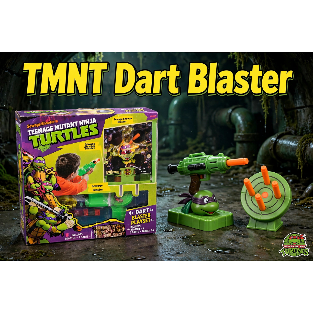 Teenage Mutant Ninja Turtles Dart Blaster Playset — hero