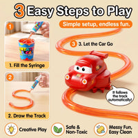 Thumbnail for Magic Slime Track Car DIY Track Making Toy