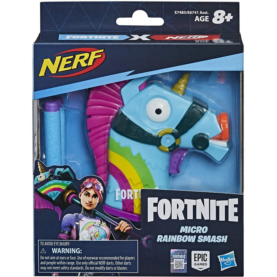 Nerf Fortnite Microshots Rainbow Smash