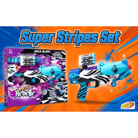 Thumbnail for Nerf Rebelle Super Stripes Wild Glam Blaster Set by Hasbro — hero