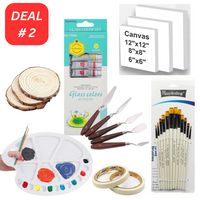 Mega Acrylic Painting Deal For Professional - 38 Pieces