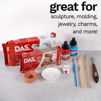 Thumbnail for Air Dry Modelling Clay Deal - 17 Pieces