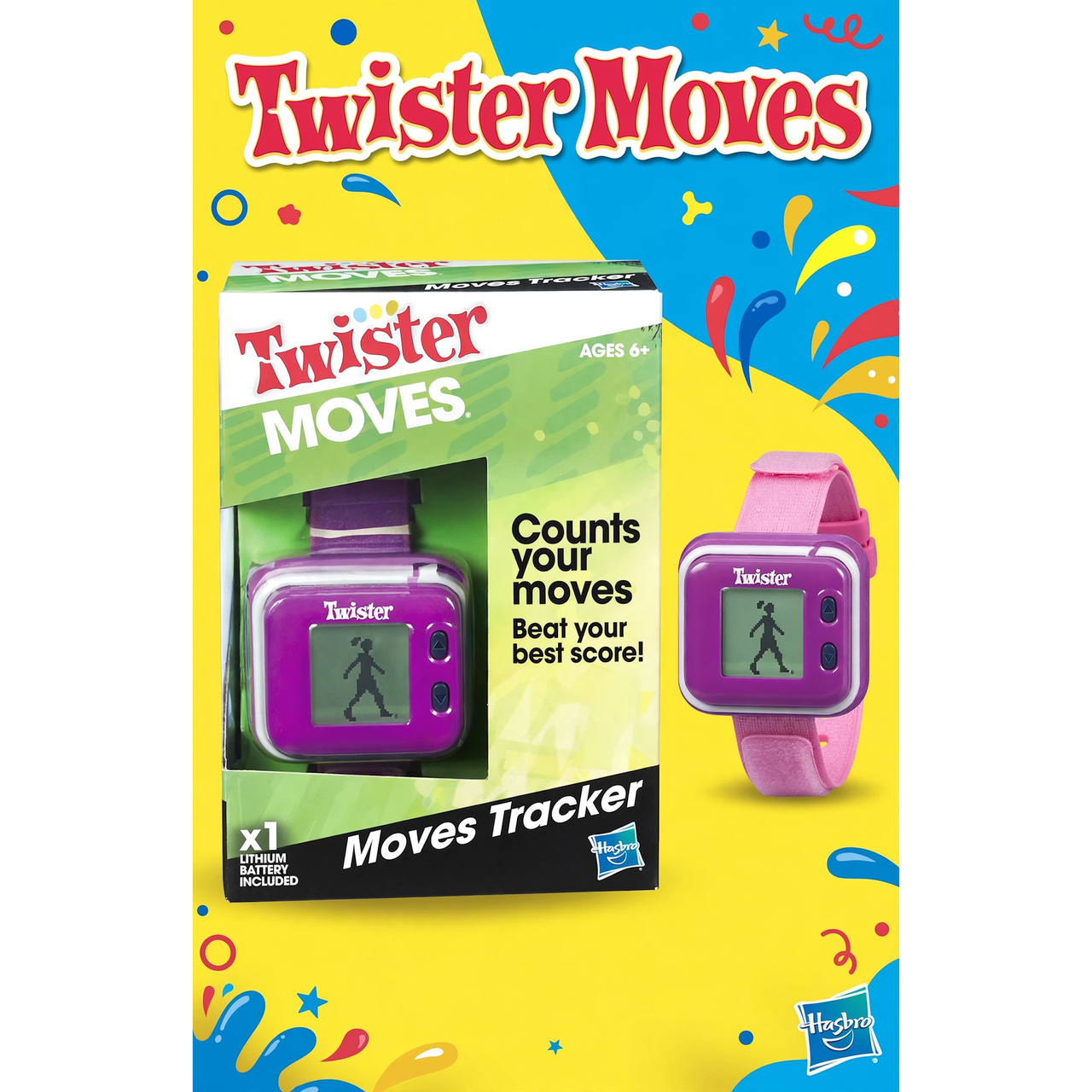 Hasbro Twister Moves Electronic Game — hero
