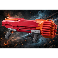 Thumbnail for Nerf N-Strike Mega TwinShock Blaster by Hasbro — in use