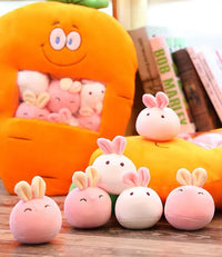 Thumbnail for Fruit Plush Pillow With Babies