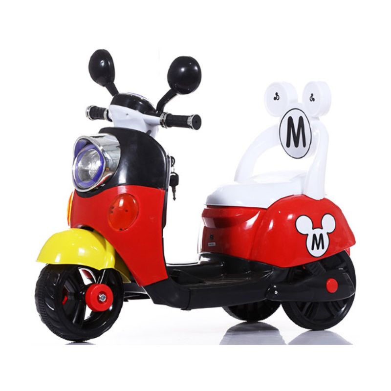 6V Minnie or Mickey Electric Rechargeable Scooter For Kids